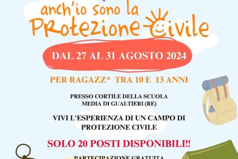 Campo estivo ragazzi Protezione Civile_2024